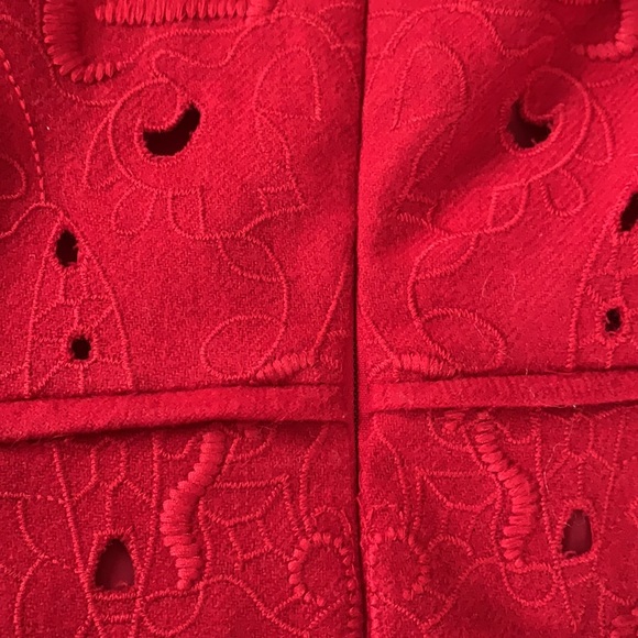 Talbots Wool blend Sheath dress in Dark Red, Sz 6 (runs generous) - Picture 7 of 10